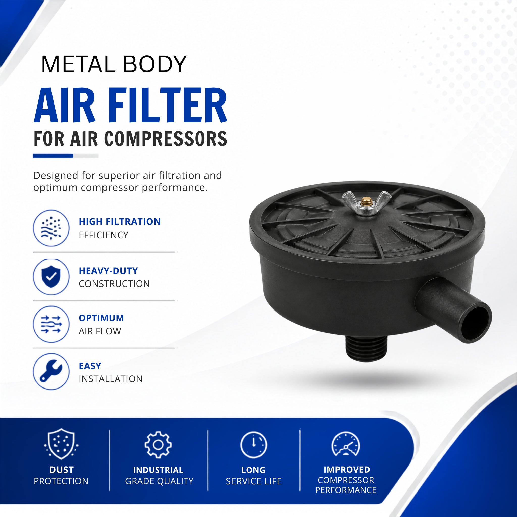 1/2 PIPE AIR FILTER